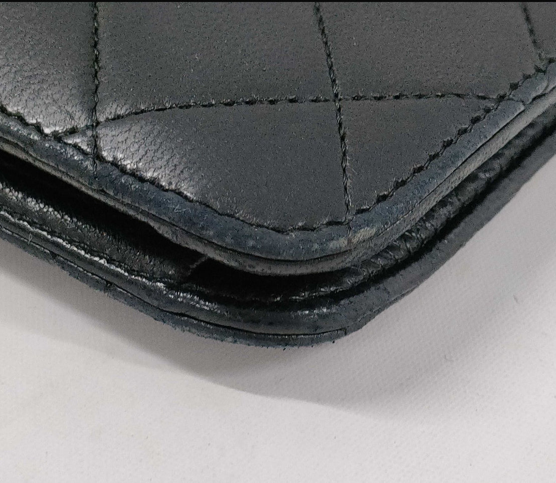 Chanel Lambskin Quilted Square Flap