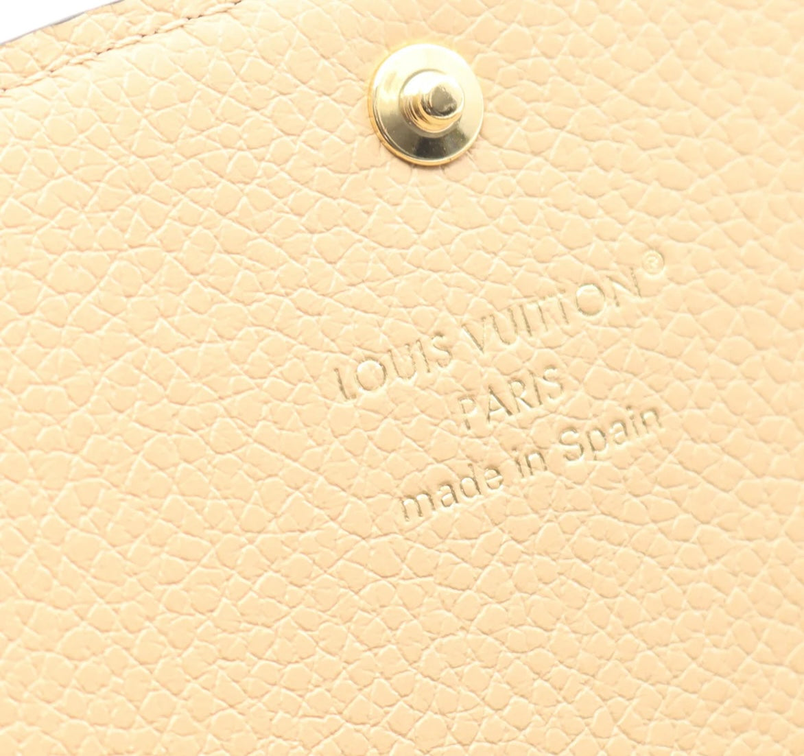 Louis Vuitton Emilie Black Monogram Empreinte Wallet