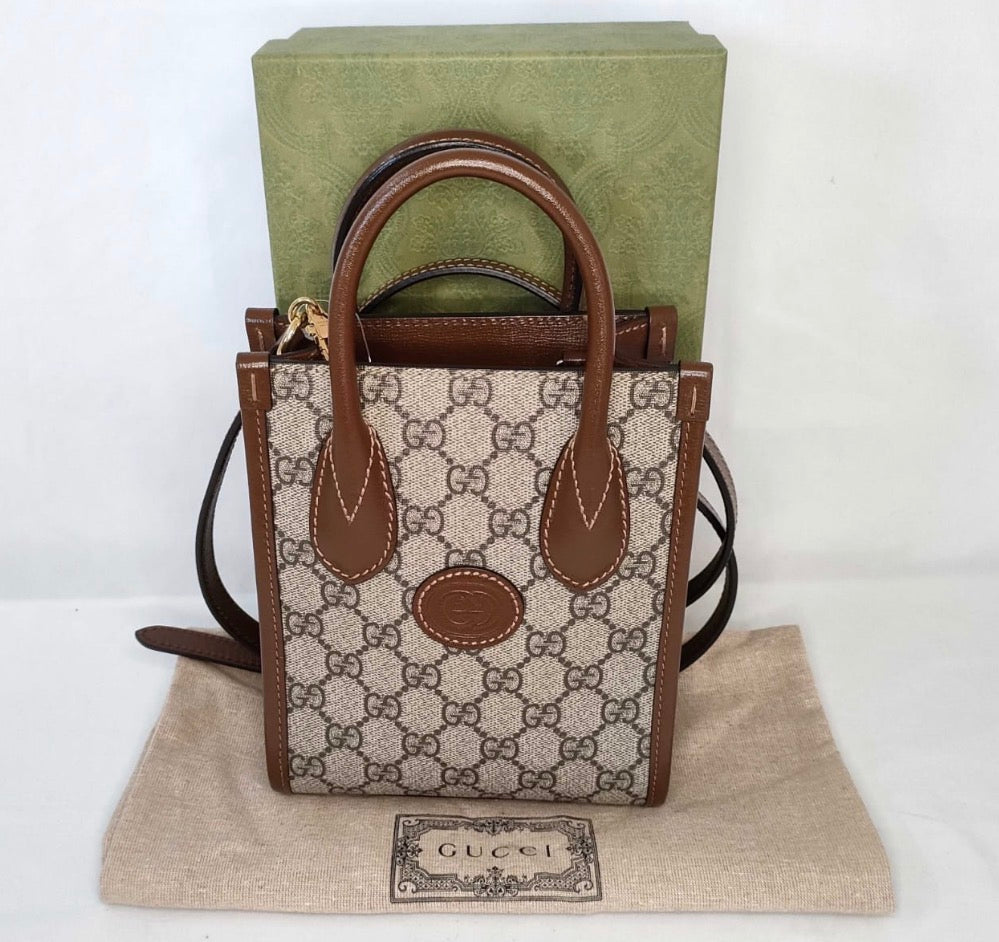 Gucci Interlocking GG Mini Tote