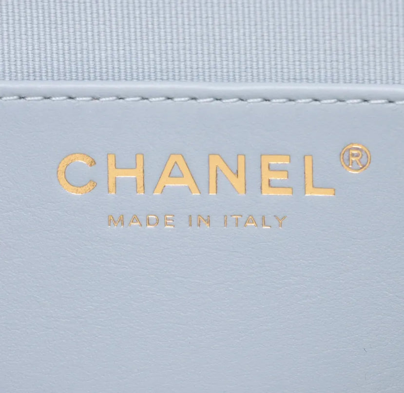 Chanel 19 Infinty Backpack Blue