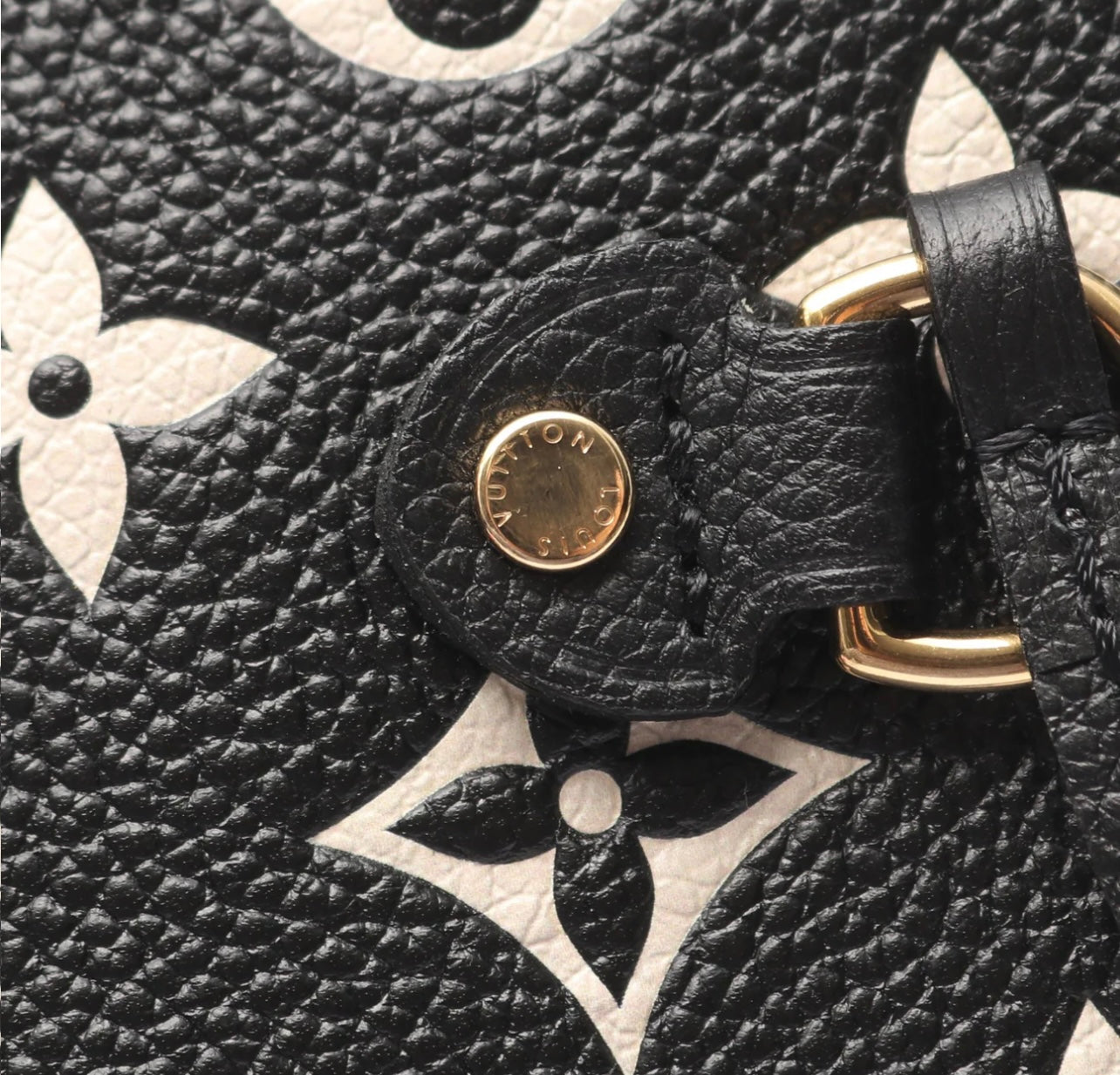 Louis Vuitton Neverfull MM Empriente Leather Black/White/Pink