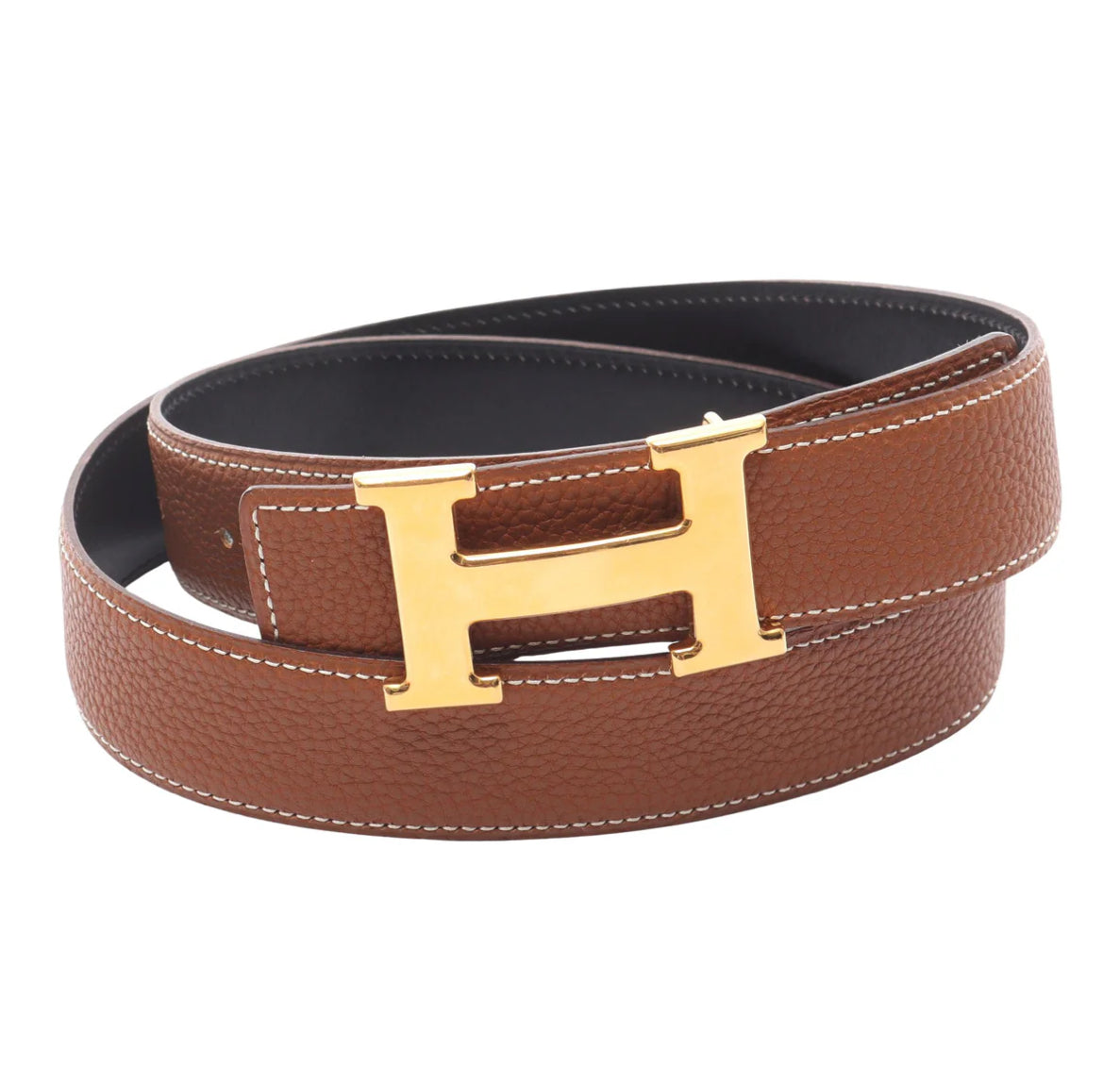 Hermès Constance H-buckle reversible belt
