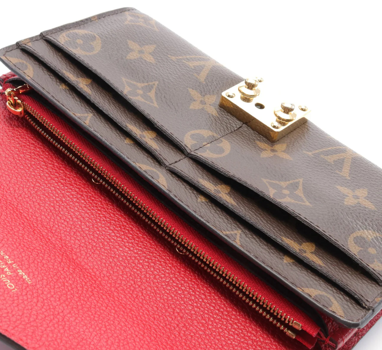 Louis Vuitton Pallas Wallet Monogram Canvas/Calfskin