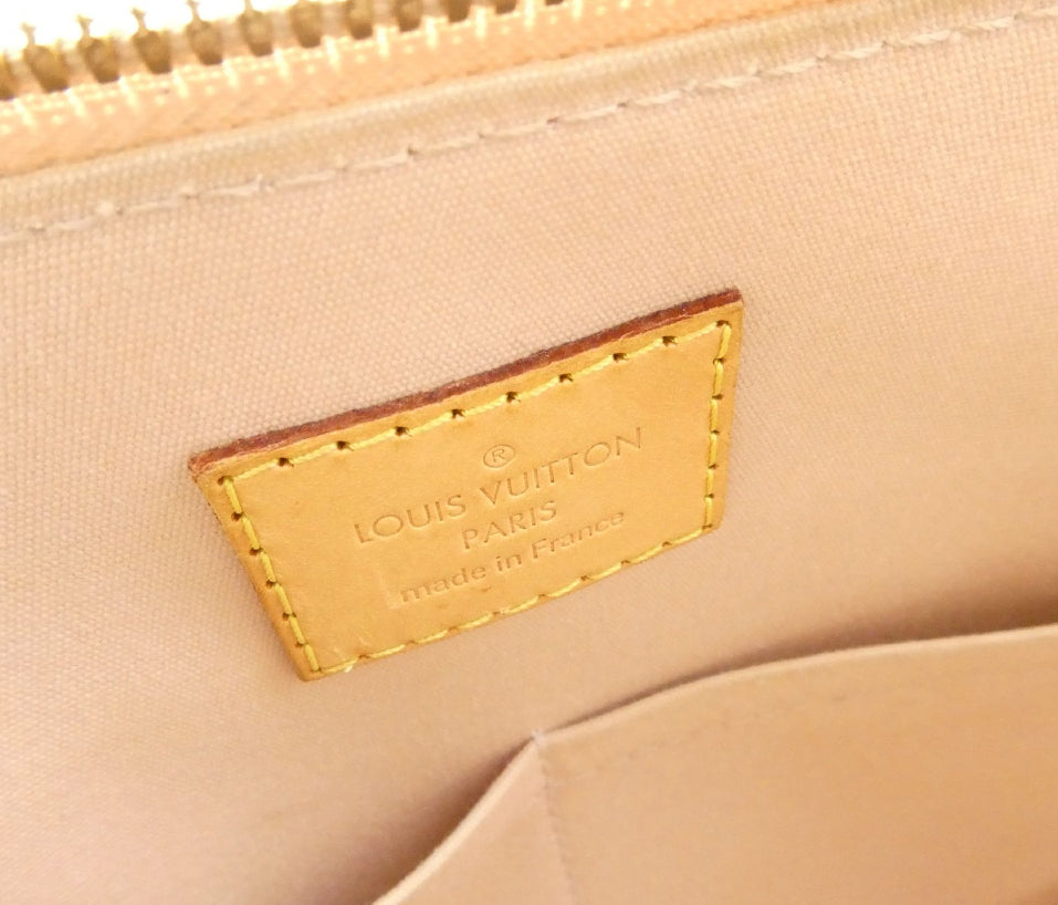 Louis Vuitton Alma PM Yellow Vernis