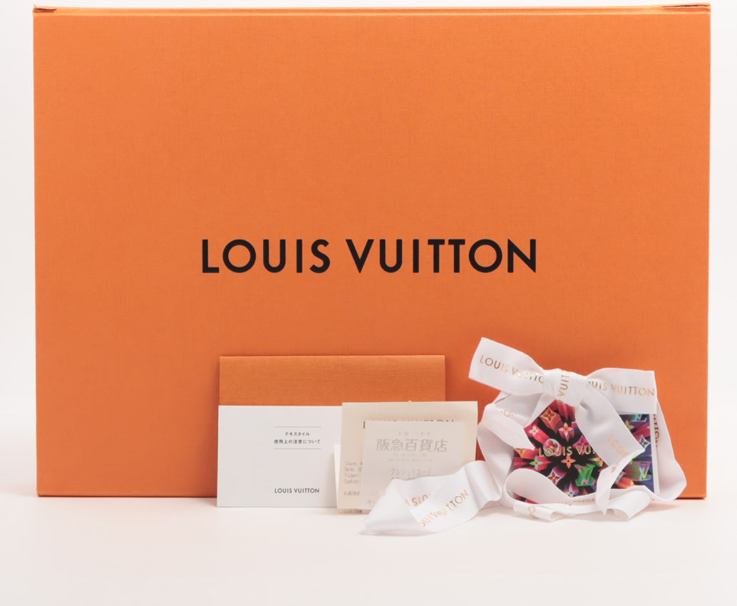 Louis Vuitton LogoMania Scarf Hot Pink