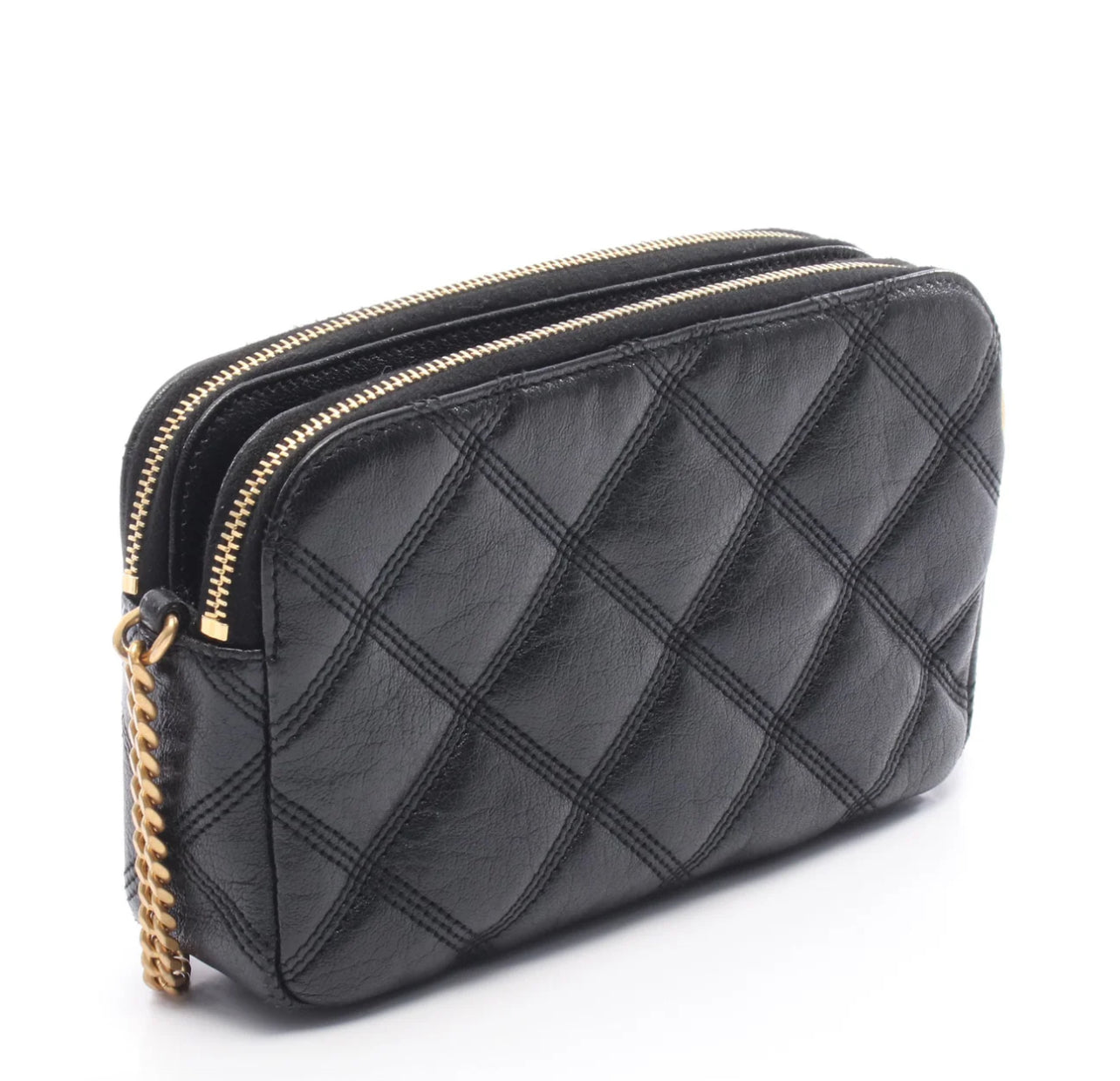 Saint Laurent Becky Double-Zip Crossbody
