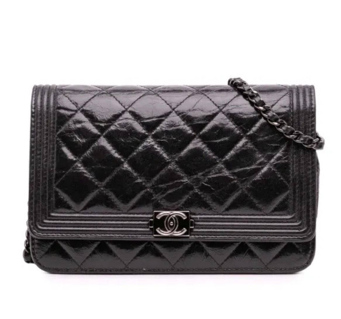 Chanel Aged Calfskin Boy WOC