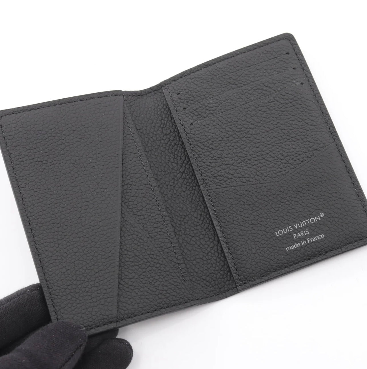 Louis Vuitton Pocket Organizer in Damoflage Black