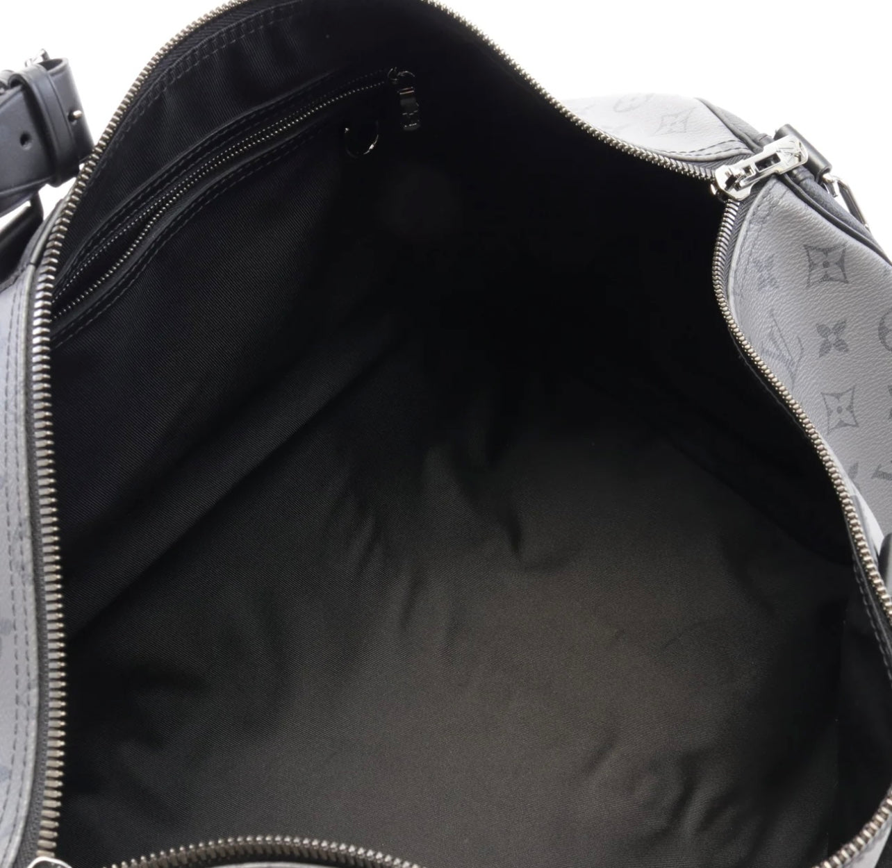 Louis Vuitton Monogram Eclipse Reverse Keepall Bandouliere 50