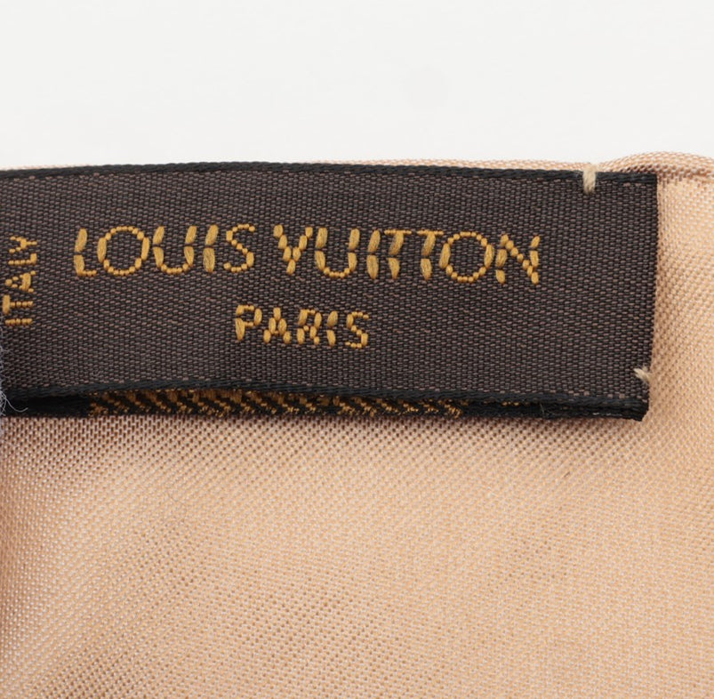 Louis Vuitton Monogram Silk Scarf