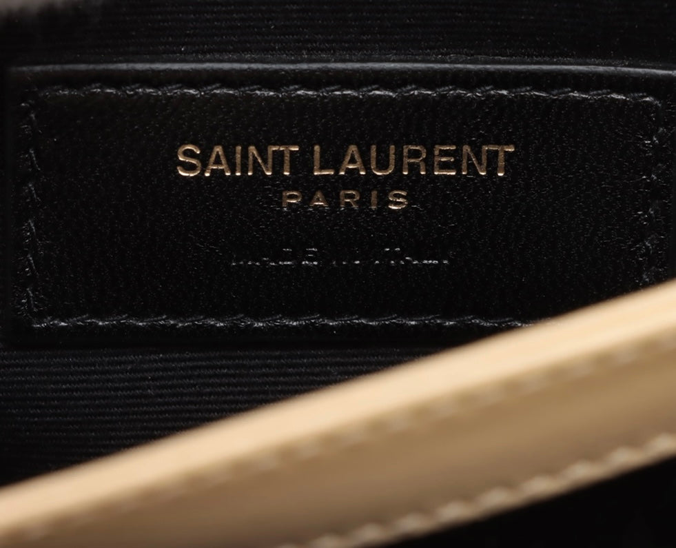 Saint Laurent Raffia Monogram Lou Lou