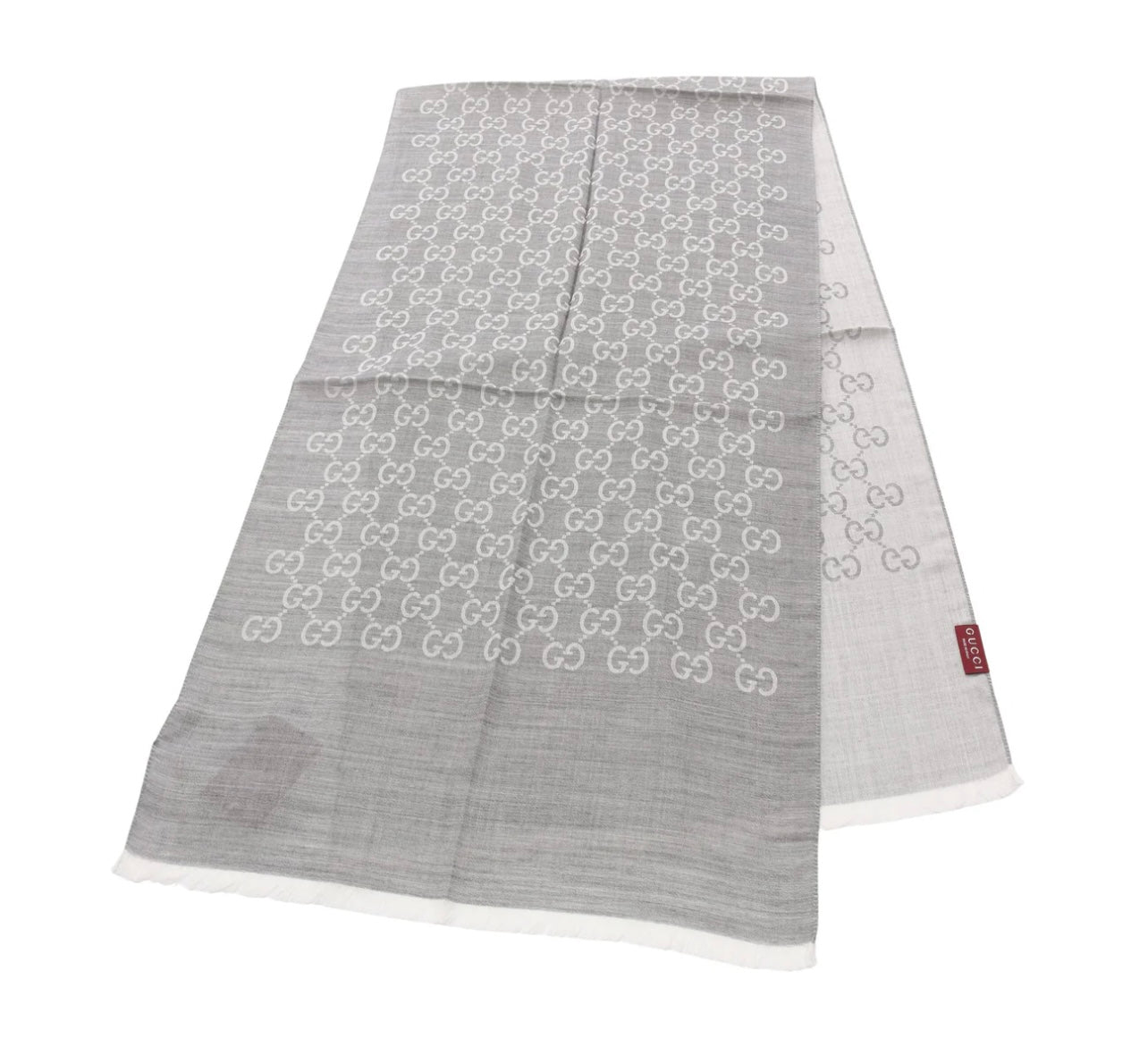 Gucci GG Scarf Grey