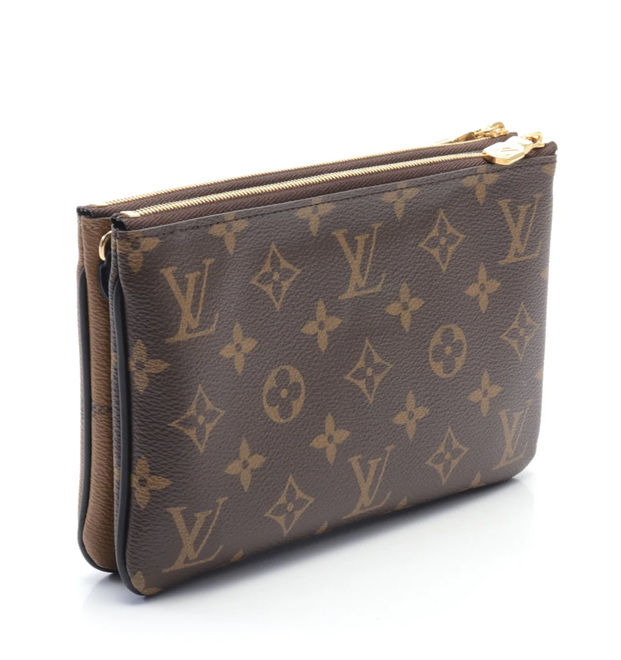 Louis Vuitton Pochette Double Zip Monogram Giant Reverse