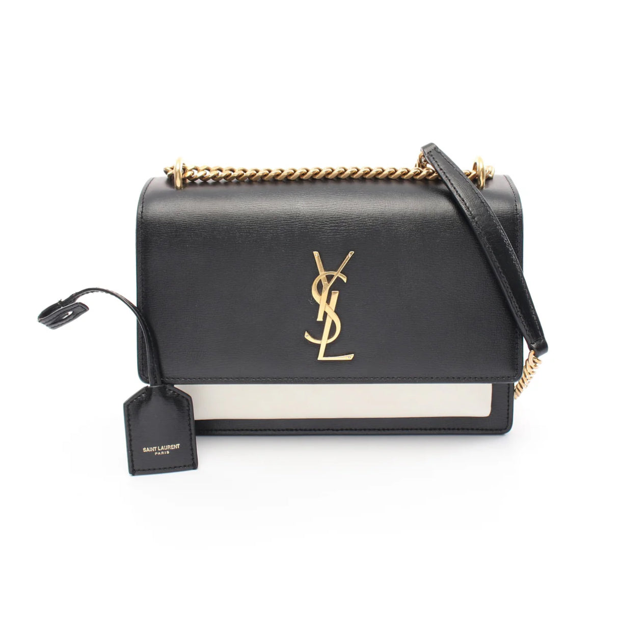 Saint Laurent Sunset Medium Black/White