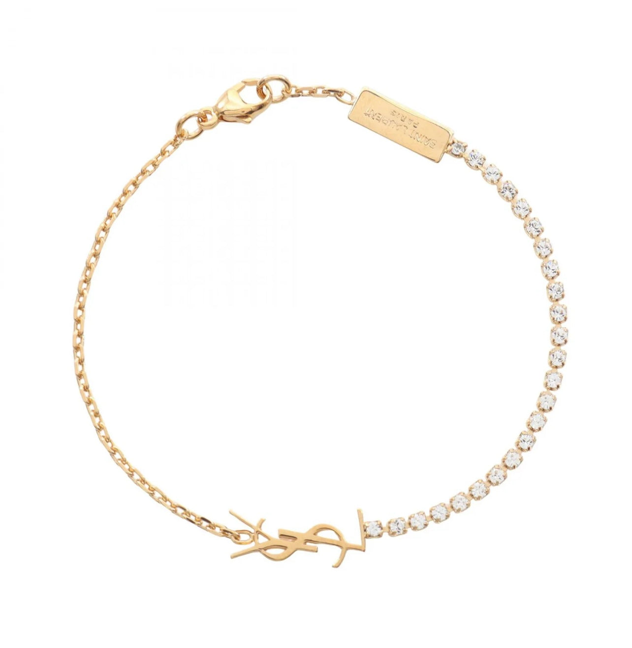 Saint Laurent Cassandre Charm Bracelet