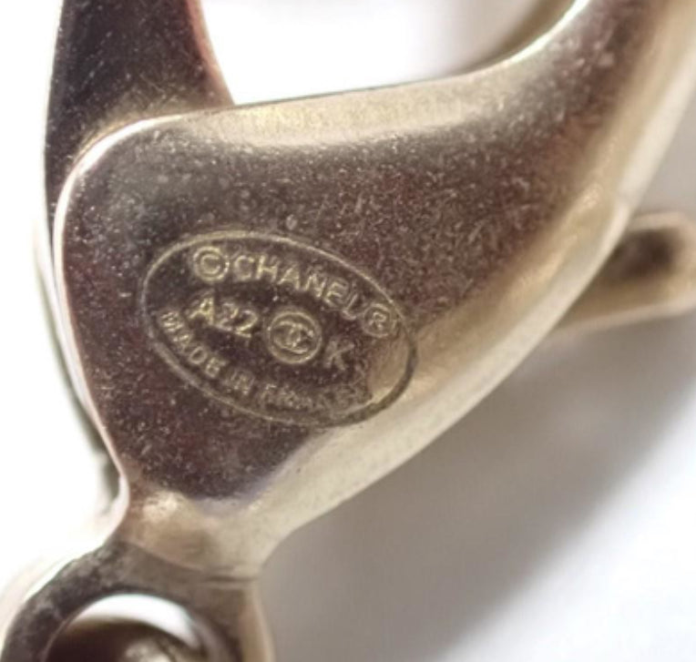 Chanel Iconic Faux Pearl/Crystal Necklace