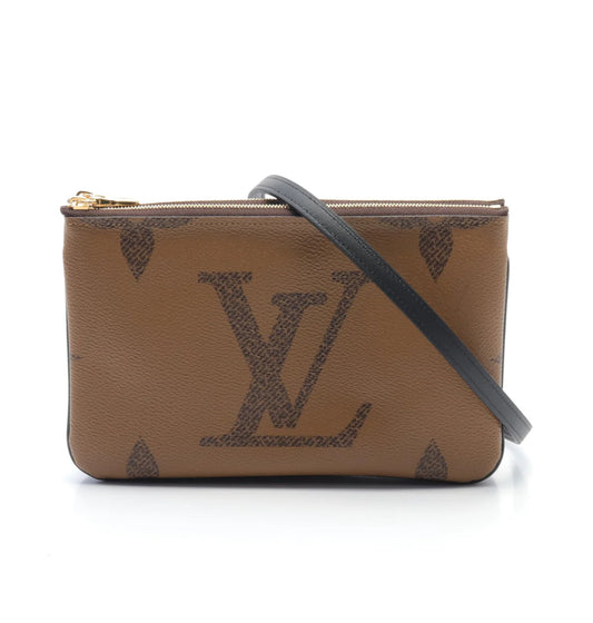 Louis Vuitton Pochette Double Zip Monogram Giant Reverse