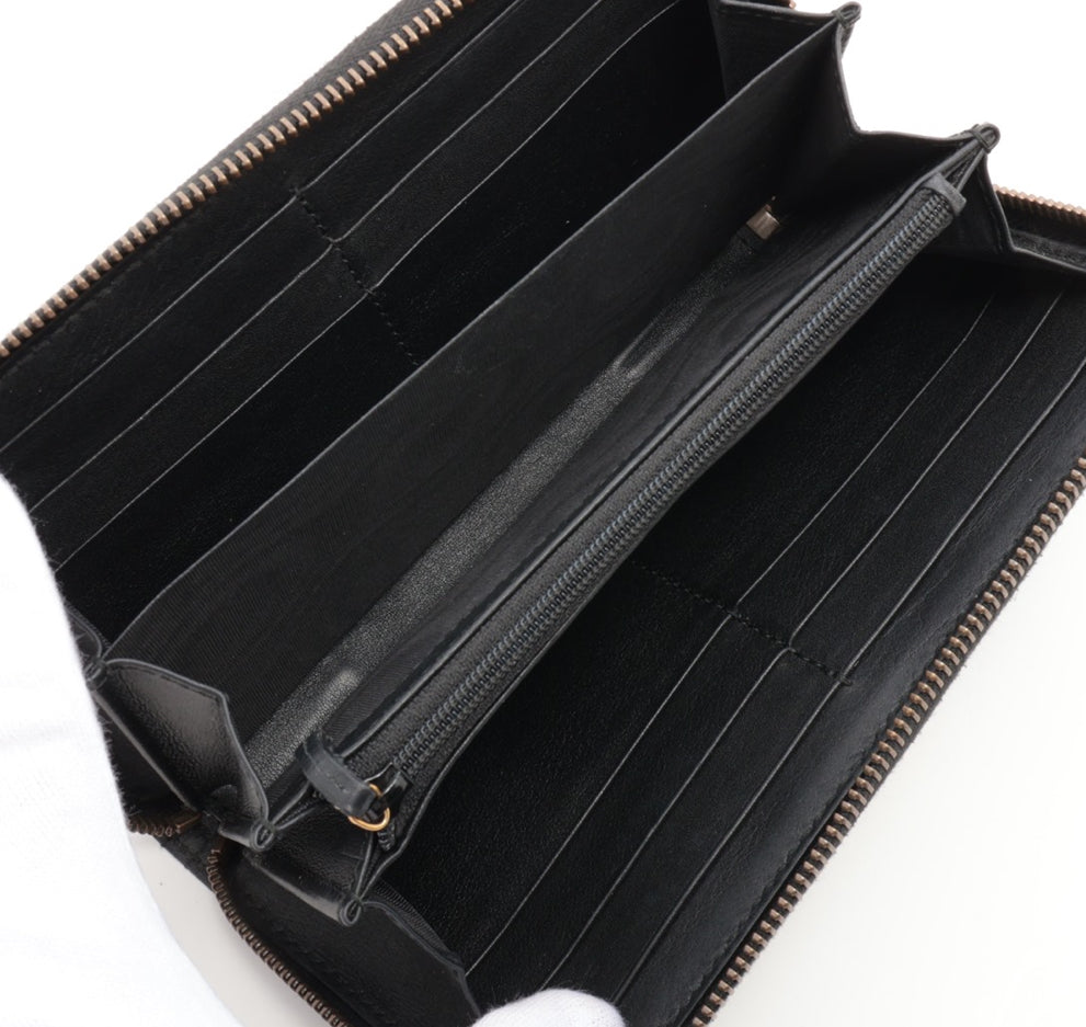 Gucci GG Marmont Pearly Zip Around Wallet