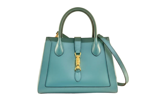 Gucci Jackie 1961 Medium Tote Blue