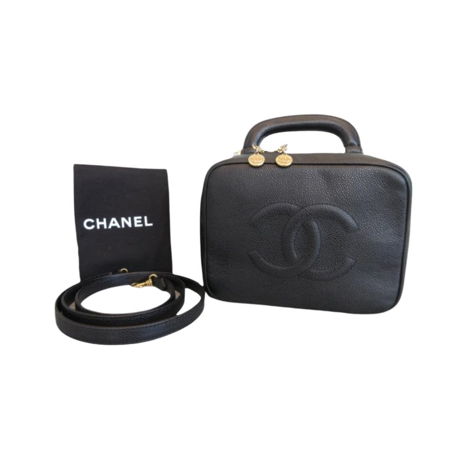 Chanel Vibtage Coco Mark Vanity Bag