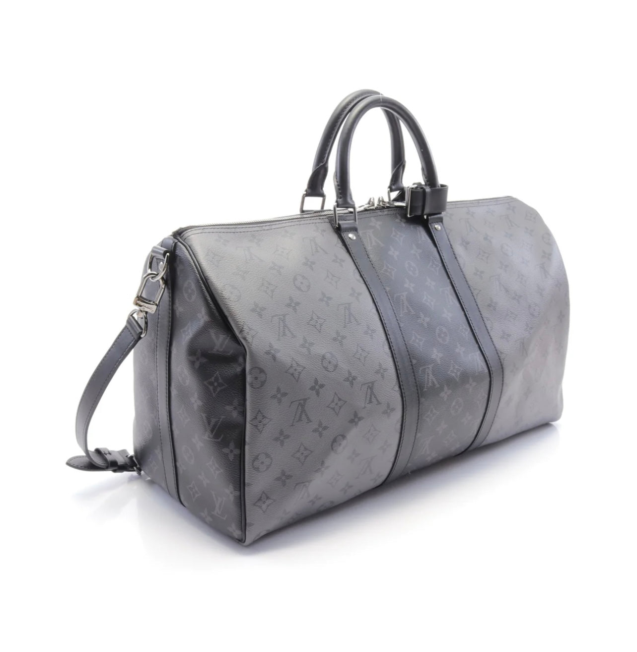 Louis Vuitton Monogram Eclipse Reverse Keepall Bandouliere 50
