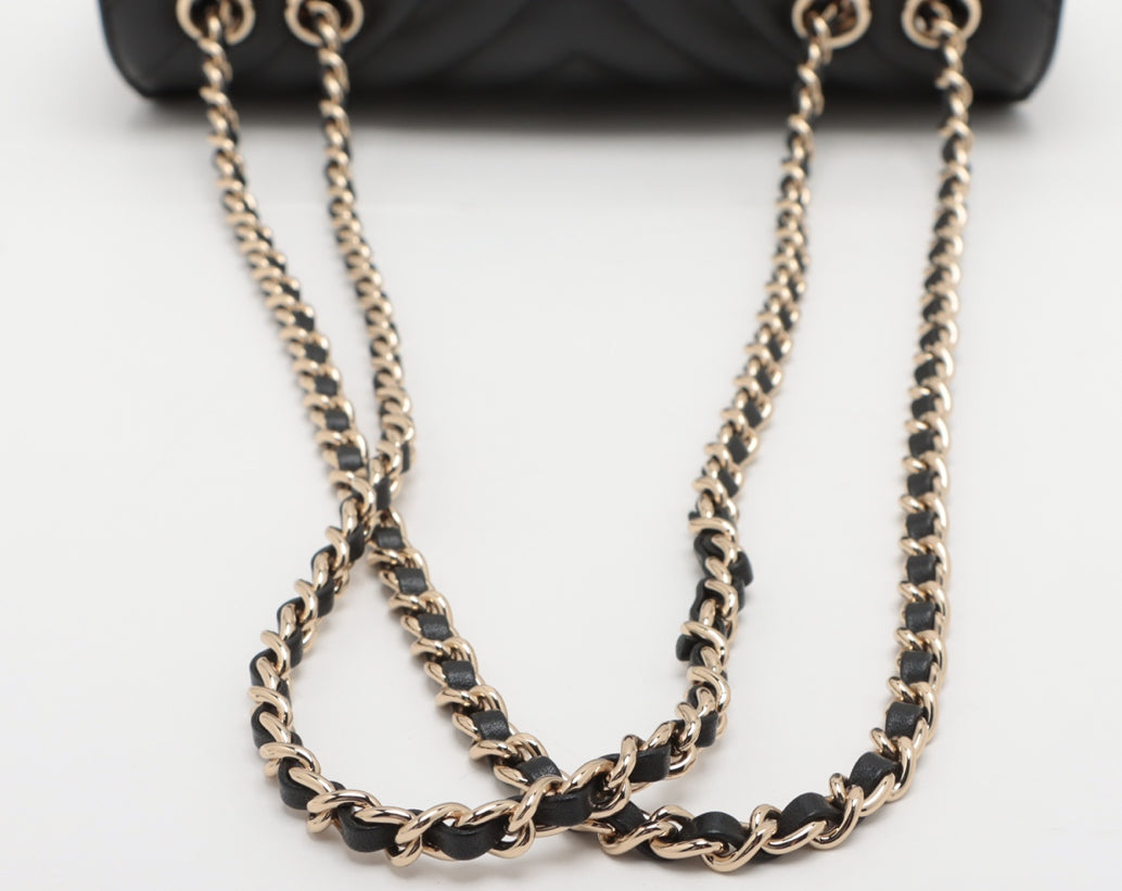 Chanel V-Stitch Single Flap