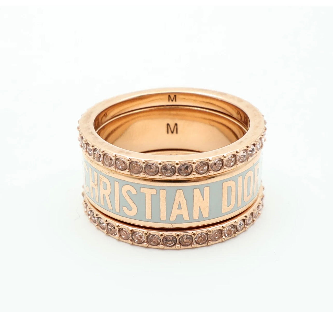 Dior Code Ring Set Size 5.75