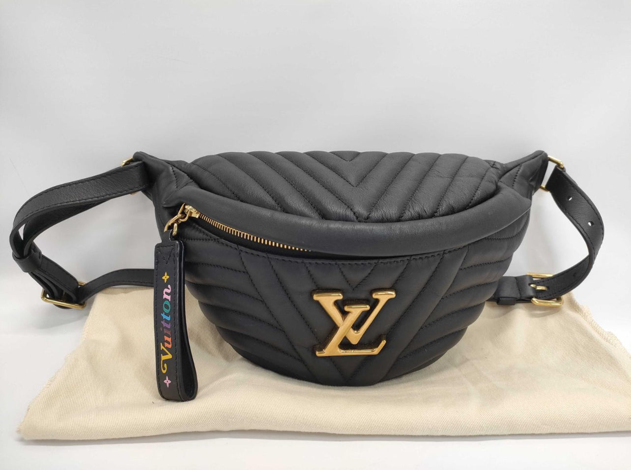 Louis Vuitton New Wave Bum Bag Black