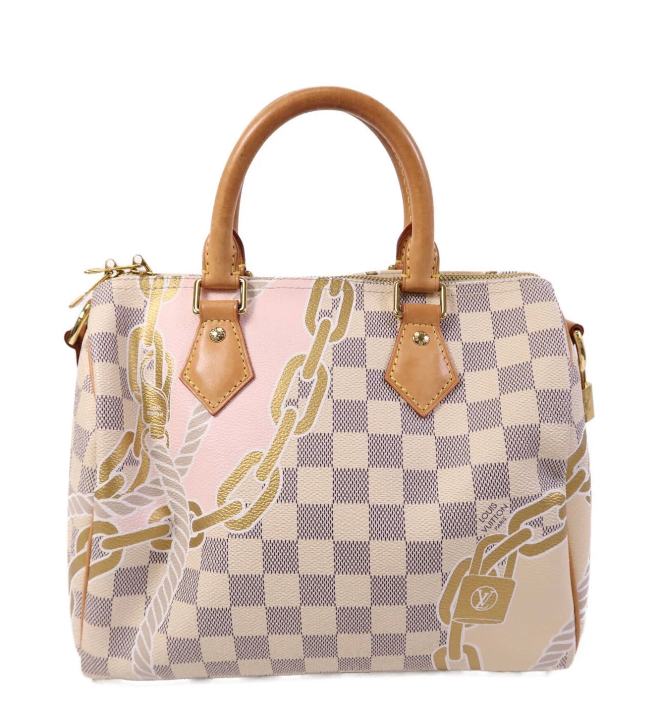Louis Vuitton Damier Azur Nautical Speedy Bandouliere 25