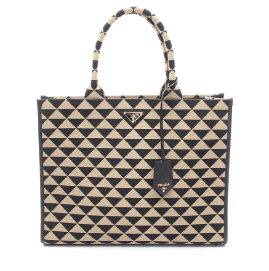 Prada Symbole Jacquard Tote Large