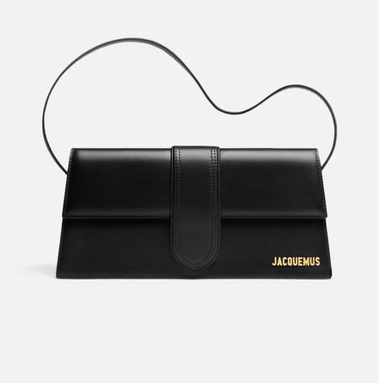 Jacquemus Long Flap Bag Black