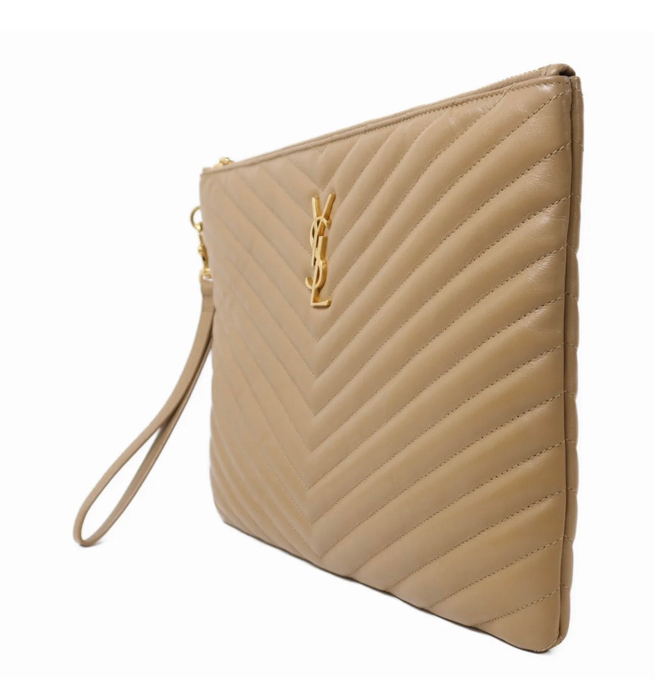 Saint Laurent Cassandre Matelassé Pouch
