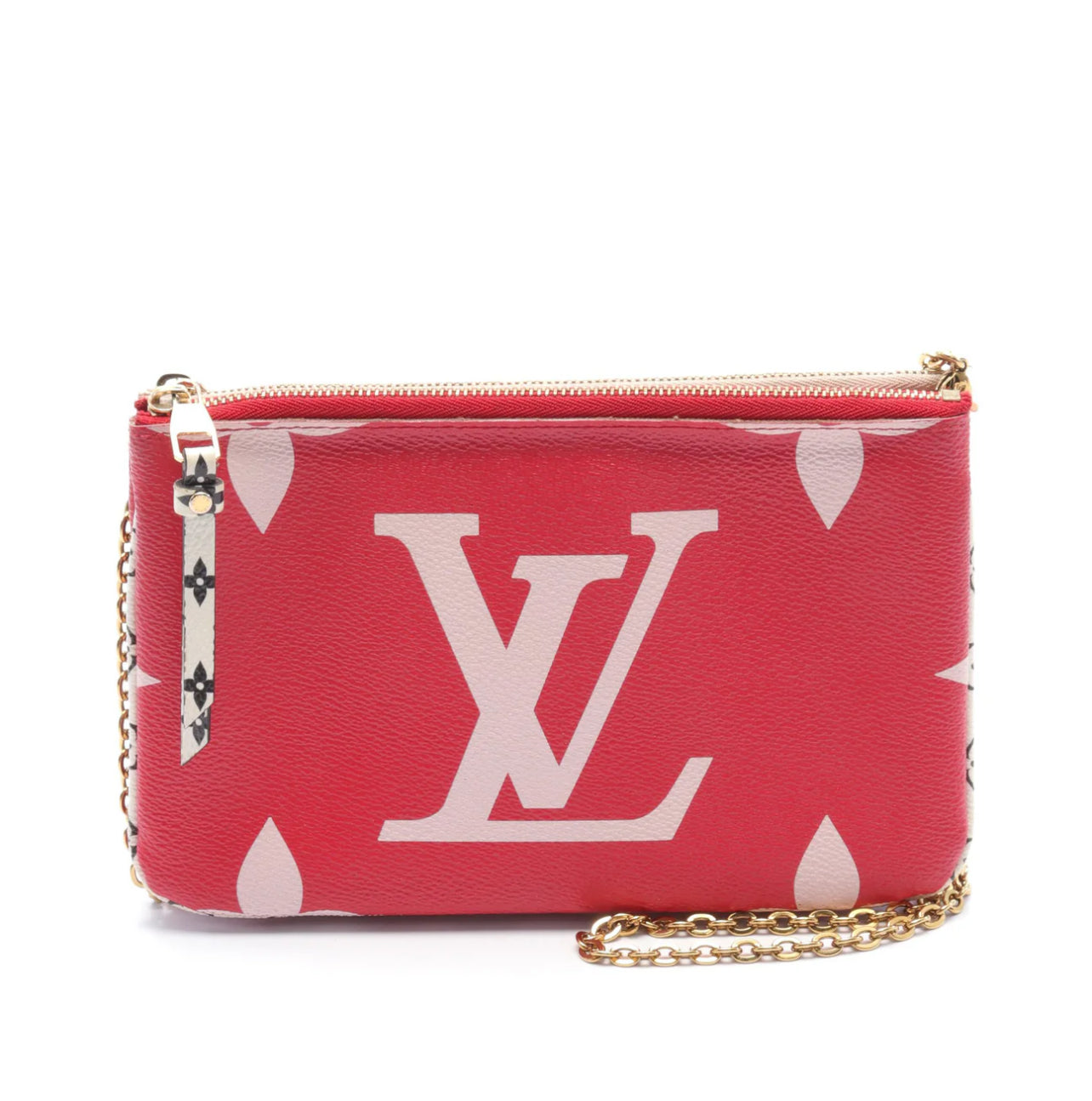 Louis Vuitton Double Zip Pochette Limited Edition Colored Giant Monogram