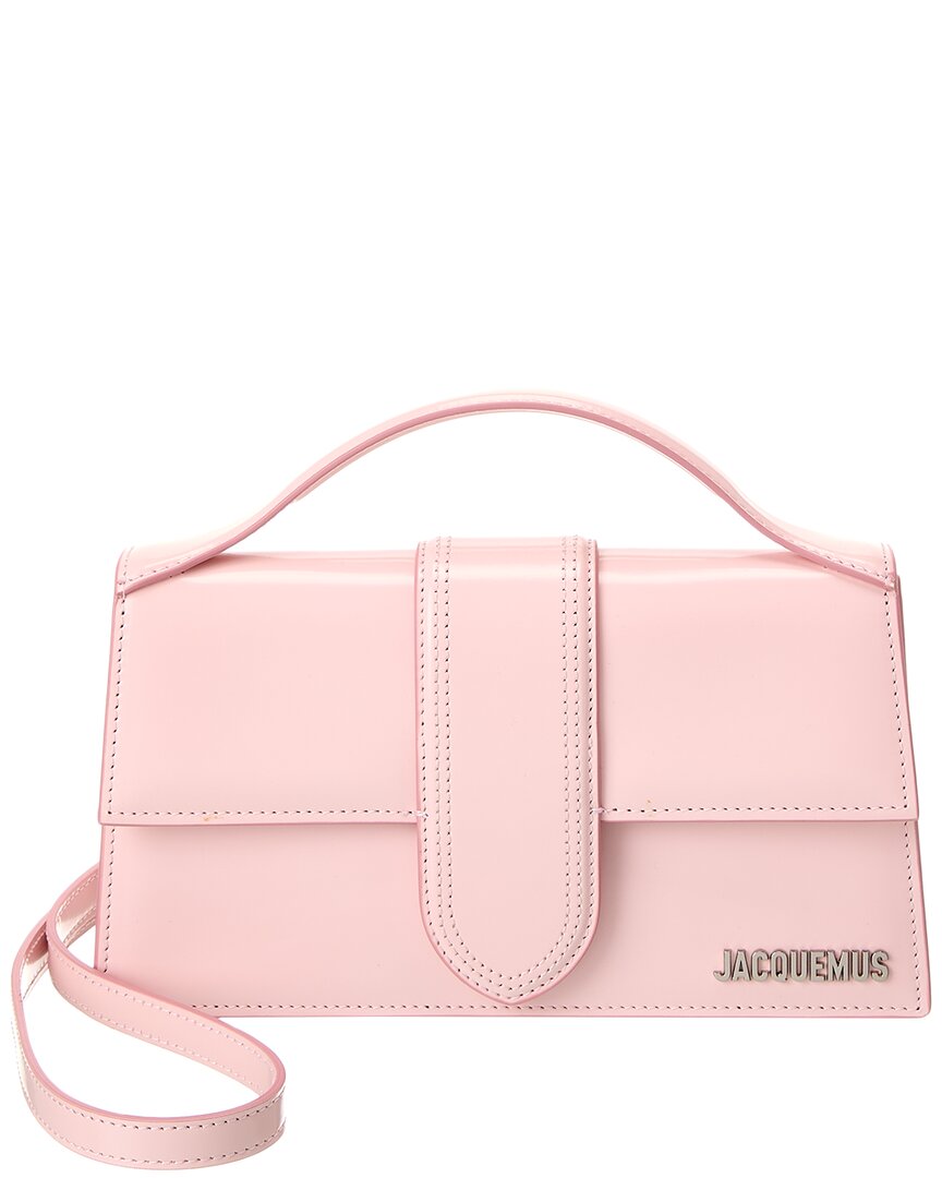 Jacquemus Le Grand Bambino Patent Leather Pink