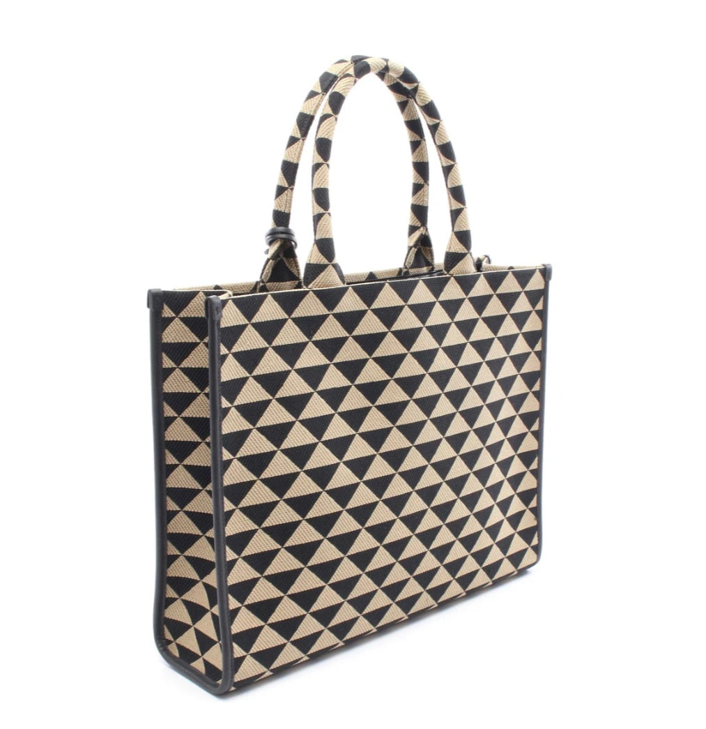 Prada Symbole Jacquard Tote Large