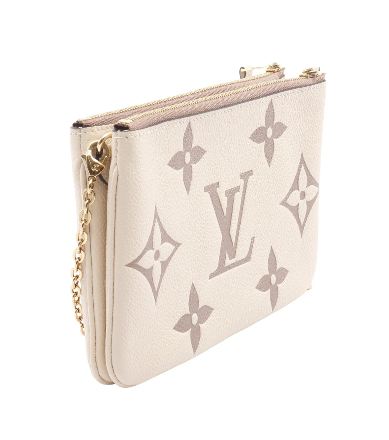 Louis Vuitton Monogram Giant Empreinte Double Zip Pochette