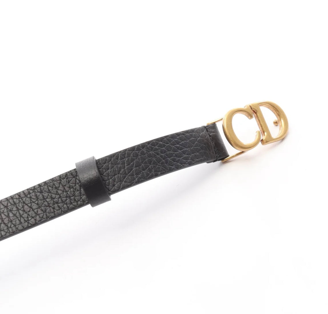 Christian Dior Saddle Belt Size 75