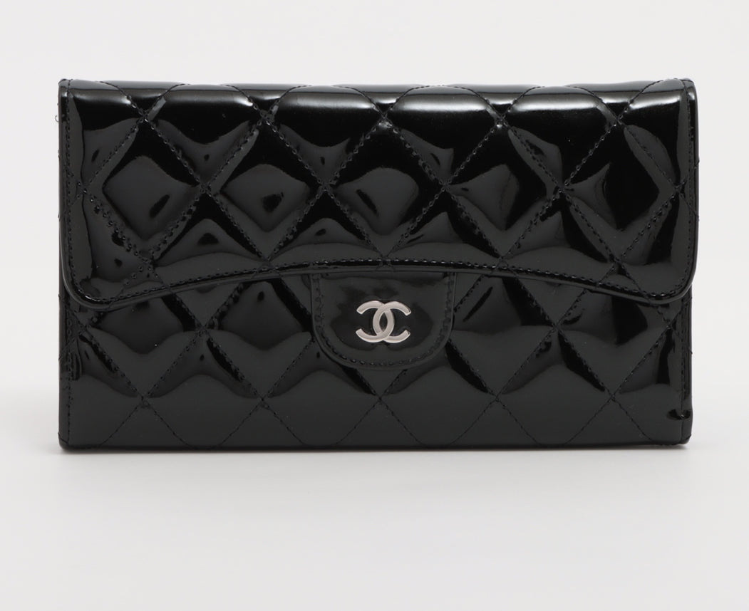 Chanel Patent Leather Wallet