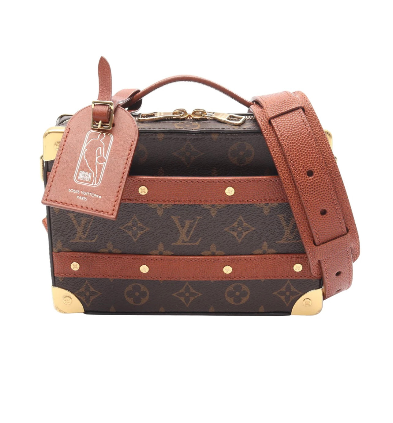 Louis Vuitton x NBA Grained Calfskin Monogram Handle Trunk