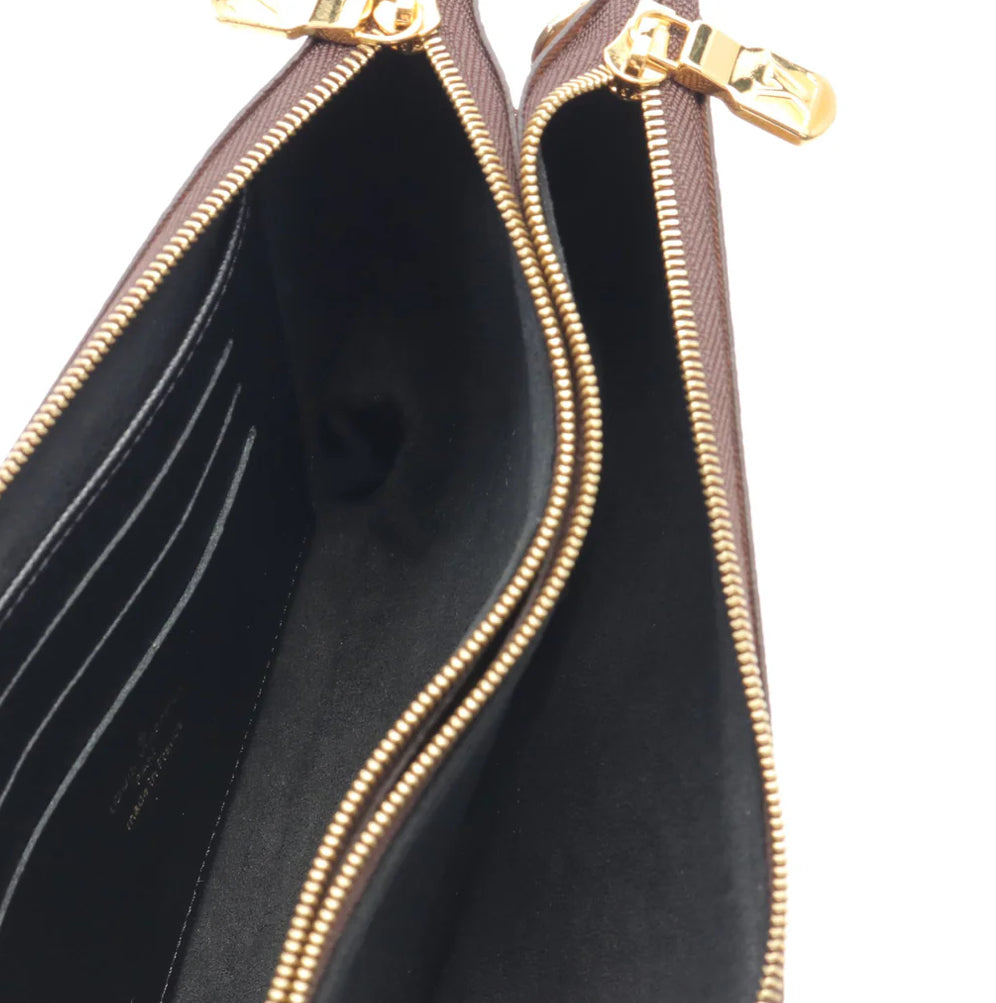 Louis Vuitton Pochette Double Zip Monogram Giant Reverse