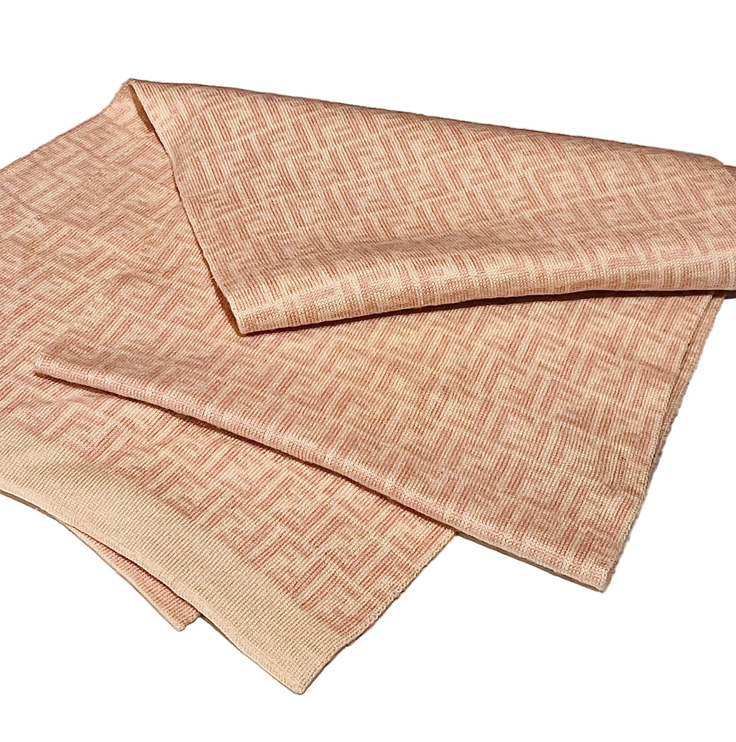 Fendi Wool Scarf Pink