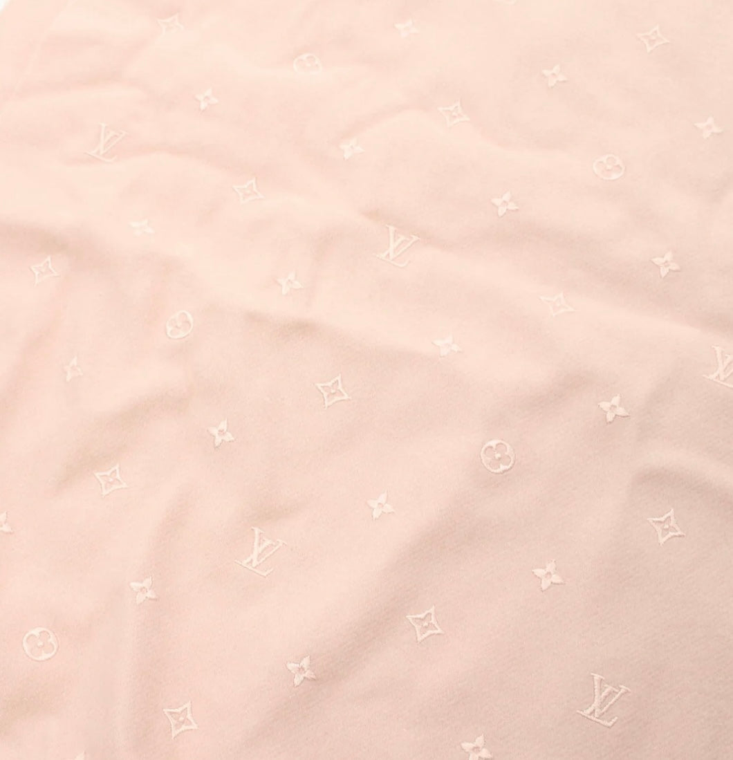 Louis Vuitton Escharpe Lv Stella Rose Poodle Scarf Silk Cashmere