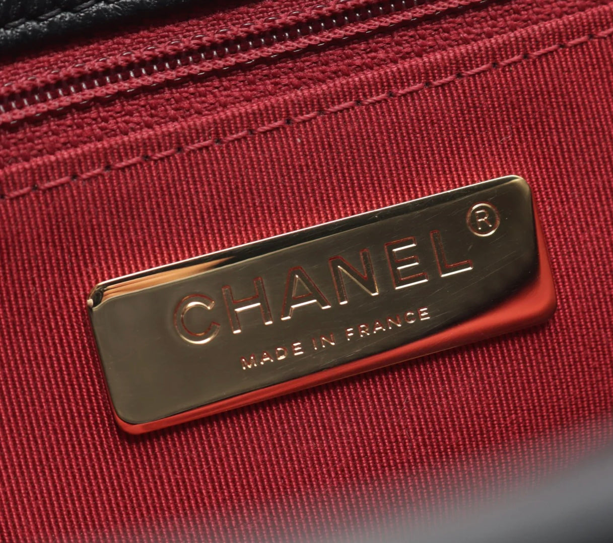 CHANEL Quilted Lambskin Leather Chanel 19 Large Flap Bag