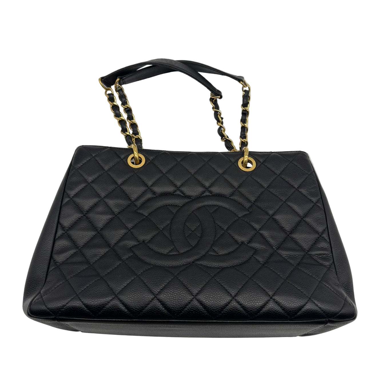 Chanel Grand Shopping Tote Black/Gold