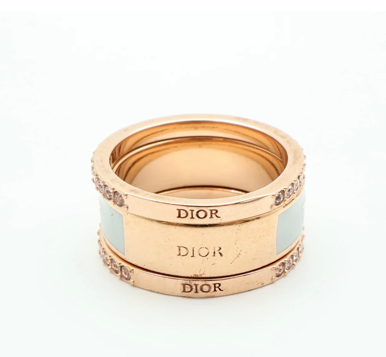 Dior Code Ring Set Size 5.75