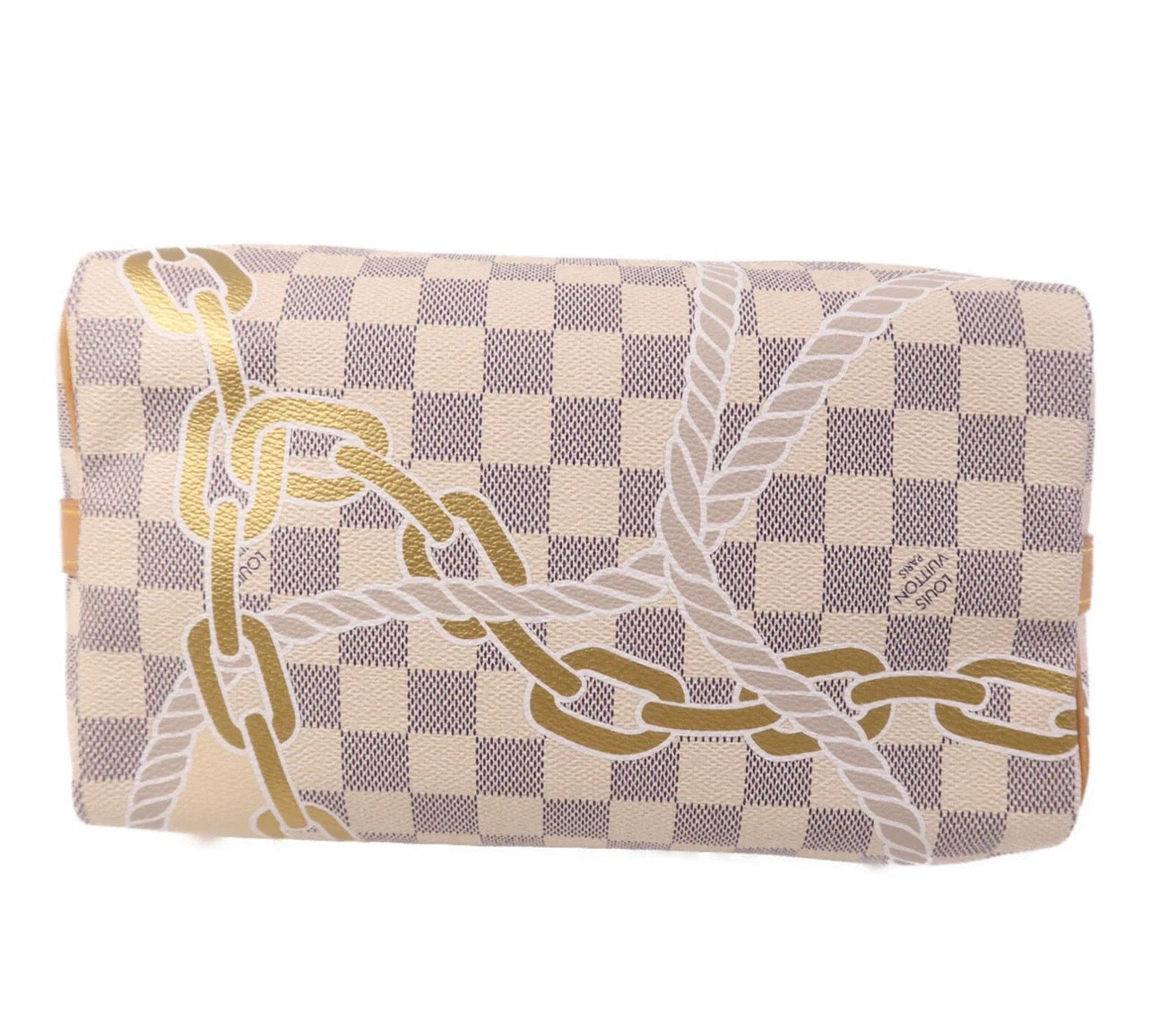 Louis Vuitton Damier Azur Nautical Speedy Bandouliere 25