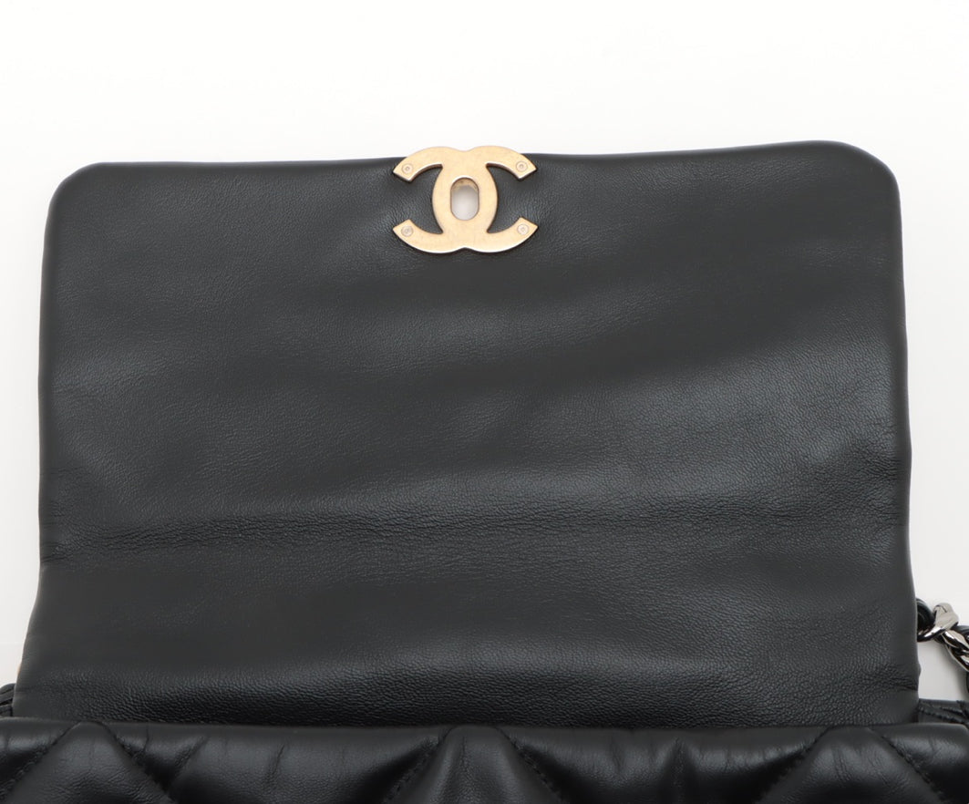 Chanel 19 Large Black