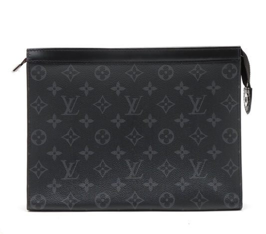 Louis Vuitton Monogram Eclipse Pochette Voyage MM