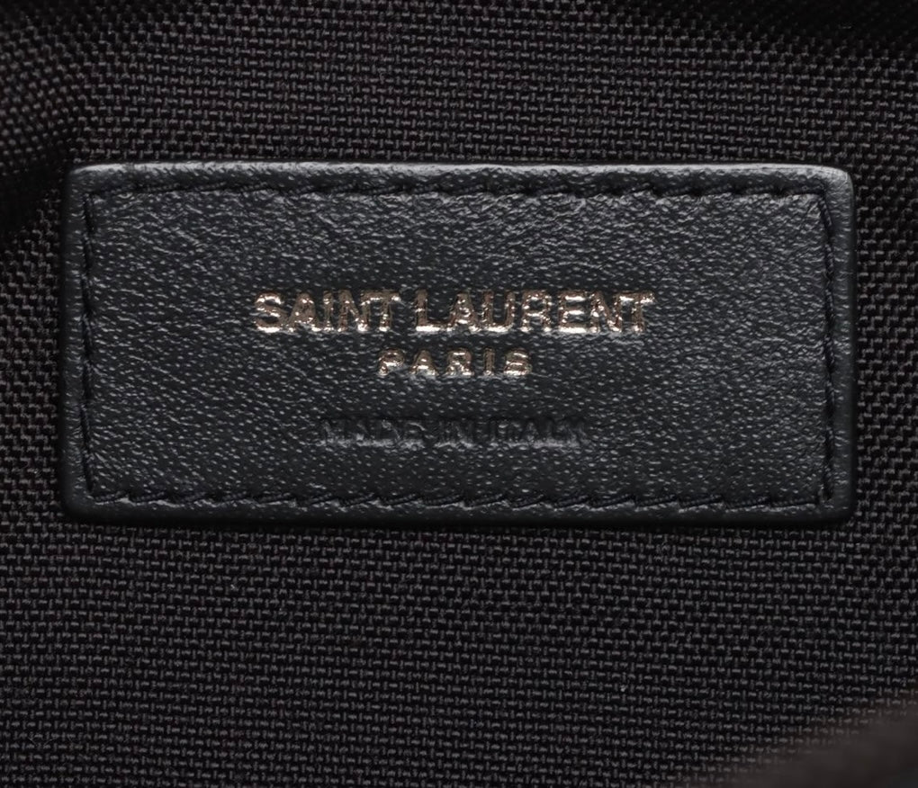 Saint Laurent Nylon Logo Nuxx Body Belt Bag Black