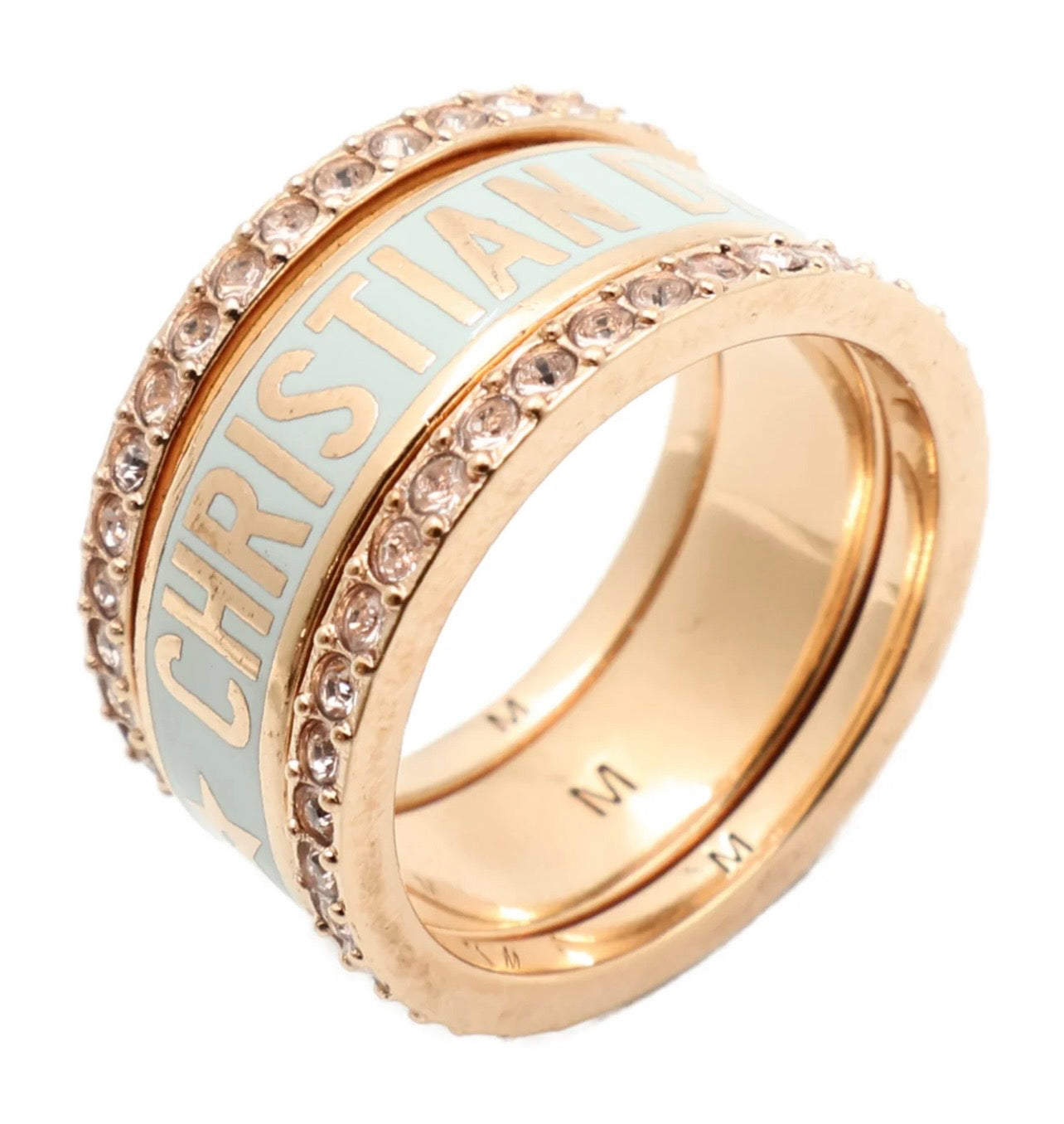 Dior Code Ring Set Size 5.75